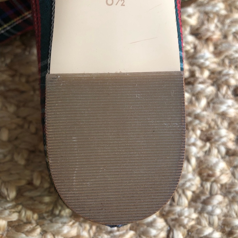 New: J Crew Stewart Plaid Smoking Loafer. Size 8.5 - Picture 8 of 11